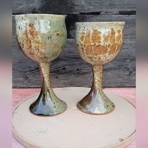 Pottery Goblets